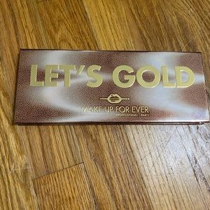 Makeup Forever Let’s Gold eyeshadow palette